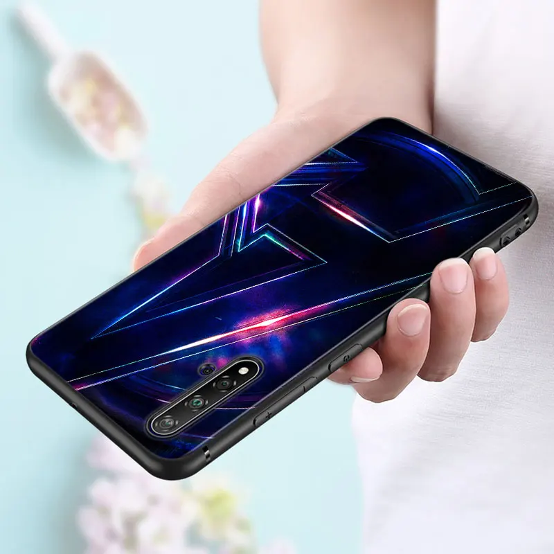 Черный чехол Мстители Железный человек Капитан Америка для huawei Nova 5 3i P Smart Z Plus P30 P20 Pro P10 P9 Lite чехол для телефона