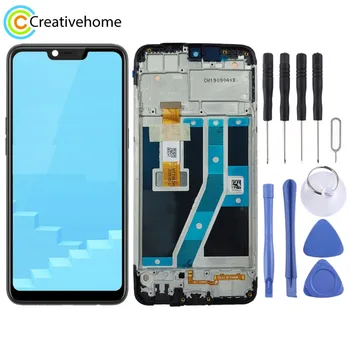 

For OPPO Realme C1 LCD Screen and Digitizer Full Assembly With Frame for OPPO Realme C1 Screen Replacement(Black)