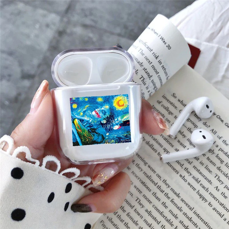 Style 15 Твердый чехол с абстрактным рисунком для Airpods Pro чехол Роскошный Прозрачный Bluetooth защитный чехол для наушников для Air pods 3/2 чехол s - Цвет: Style 15