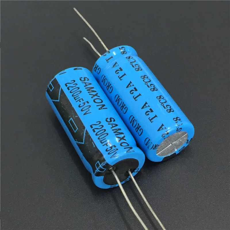 6pcs 2200uF 50V SAMXON GR Series 16x35mm High Quality 50V2200uF ...