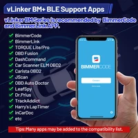 Vgate vLinker BM+ ELM327 V2.2 BT 4.0 wifi For BMW Scanner OBD 2 OBD2 Car Diagnostic Auto Tool ELM 327 ODB2 Bimmercode - Image 4