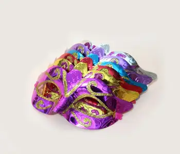 

Party Mask Men Women With Bling Gold Glitter Halloween Masquerade Venetian Masks For Costume Cosplay Mardi Gras SN2616