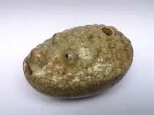 

YIZHU CULTUER ART Unique Collection Old China Porcelain Jin Chan Figure Water Drop Decoration