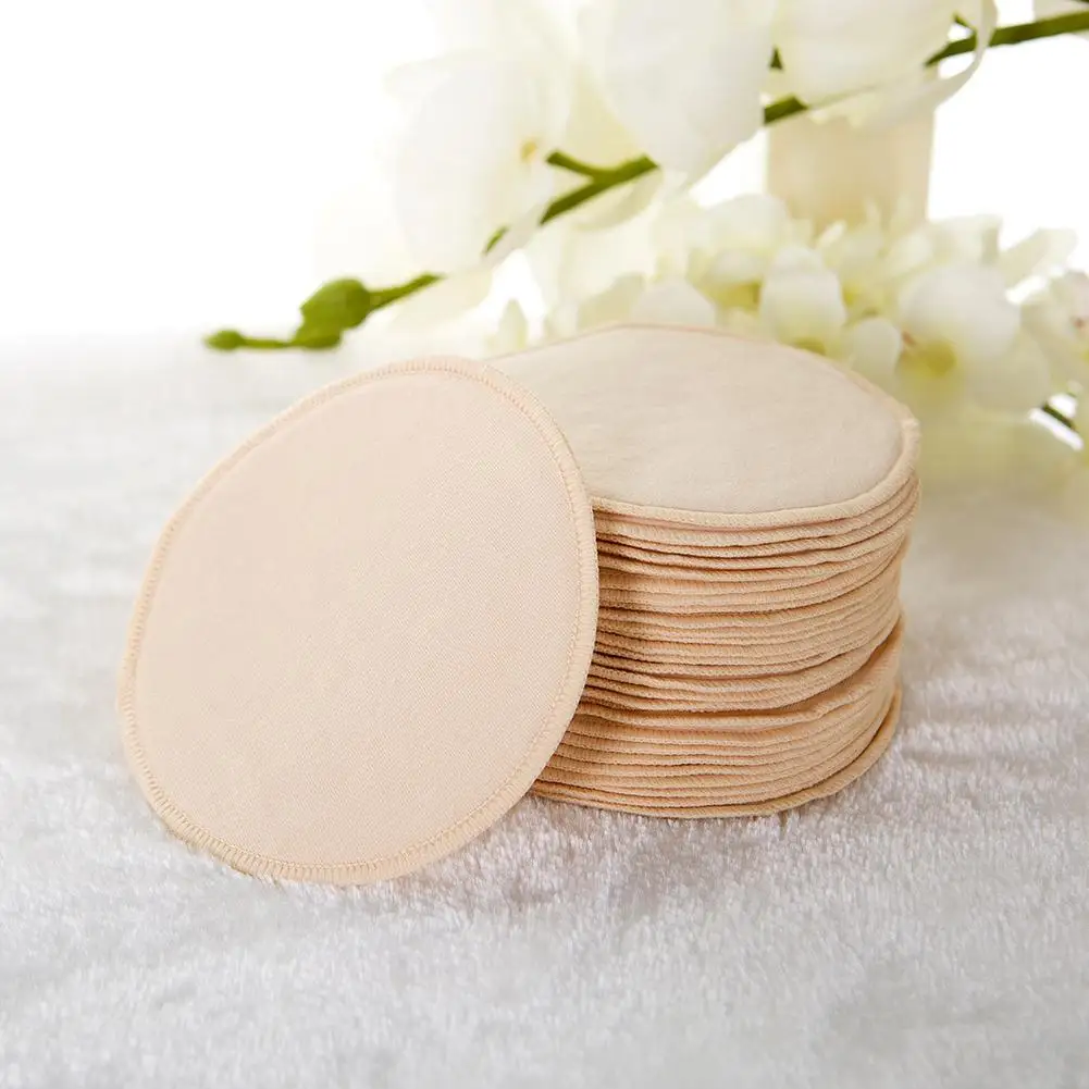 

10 PCS Baby Feeding Reusable Anti Milk Pad Pure Breast Pad Washable Breathable Overflow Maternity Nursing Thin Cotton