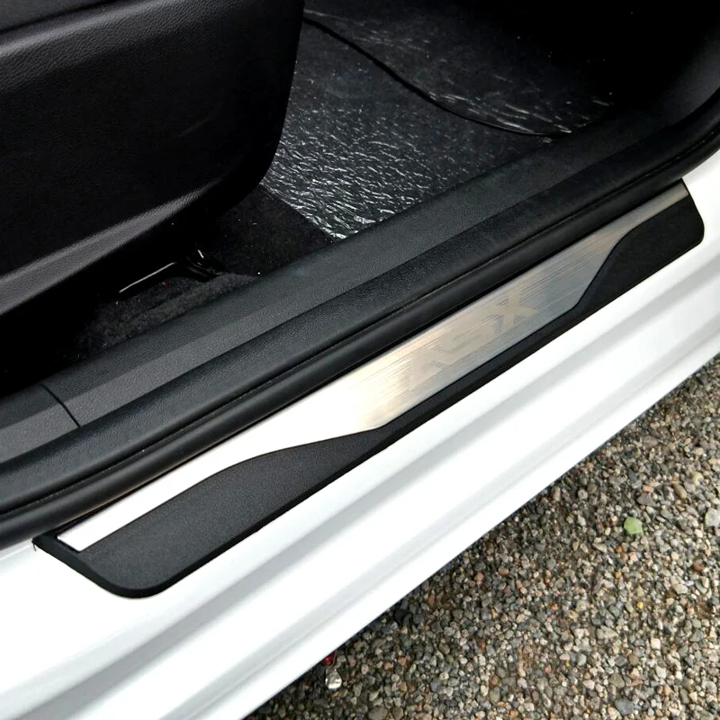 

For Mitsubishi ASX 2013-2018 2019 2020 Accessories Stainless Steel Car Door Sills Scuff Kick Plate Protectors Guard Cover Trim