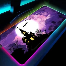 Aliexpress - Bat RGB Large Mouse Pad Computer Mausepad L Backlight Pad Is Suitable for Yuanshen Impact Gaming Keyboard Pad 300x900mm Non-slip