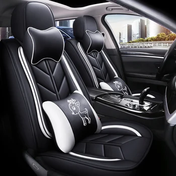 

Full Coverage Eco-leather auto seats covers PU Leather Car Seat Covers for lifan x50 x60lf6430 lifanx70 myway