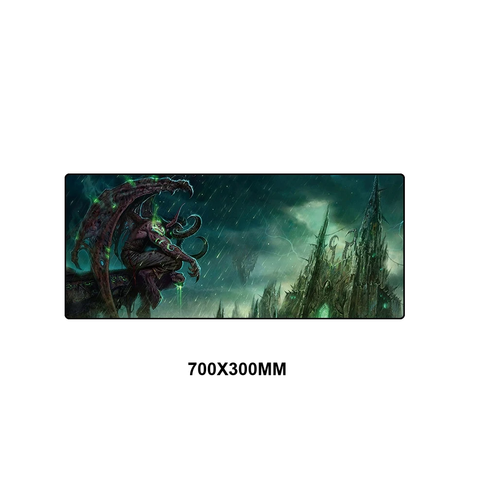 Игровой коврик для мыши World of Warcraft коврик для мыши большой Противоскользящий XL клавиатура большой Настольный коврик для мыши для геймеров ноутбук резиновый коврик для ноутбука - Цвет: Фиолетовый