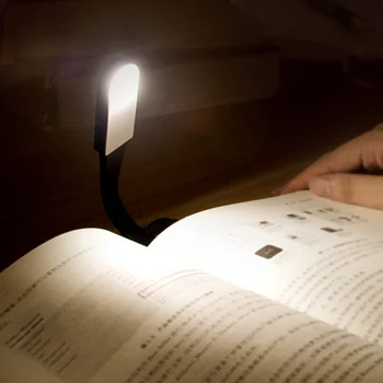 

Bedside Eye Protection Home Office LED Table Lamp Touch Control Learning Flexible Clip On USB Rechargeable Night Light Bedroom