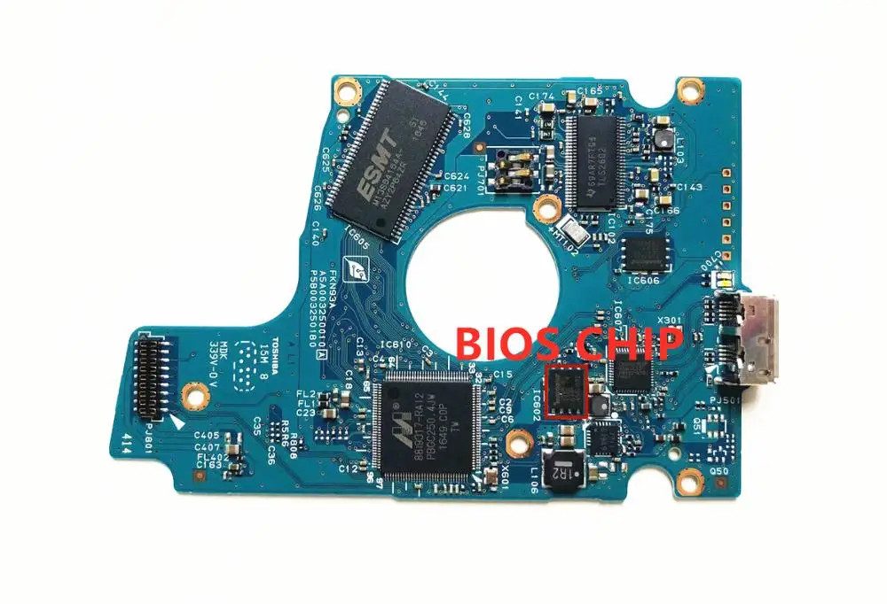 Usb 3.0 Disco Driver Pcb Placa Hdd Pcb Mq01abc150 Mq01abc100 Mq01ubd050 G003250a G003250a - Imagem 2