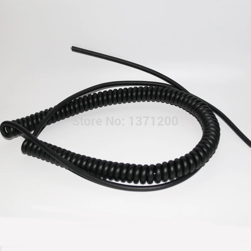 CNC электронный маховик пружинный провод кабель ручной импульсный генератор 19 Ядро Черный 3 м, CNC маховик