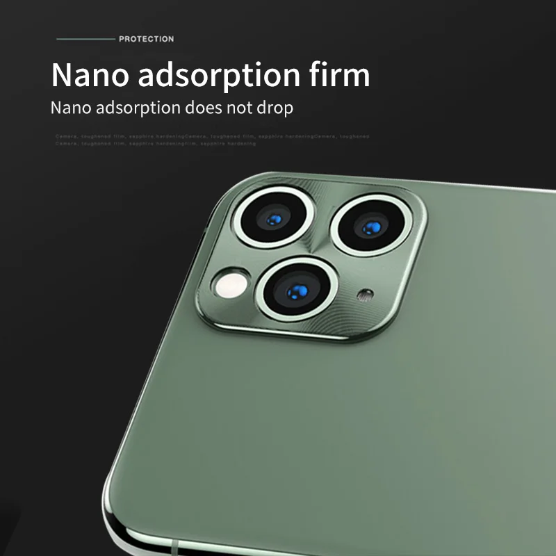 Металлический мобильный телефон защитная крышка для объектива iPhone 11 Pro Max камера