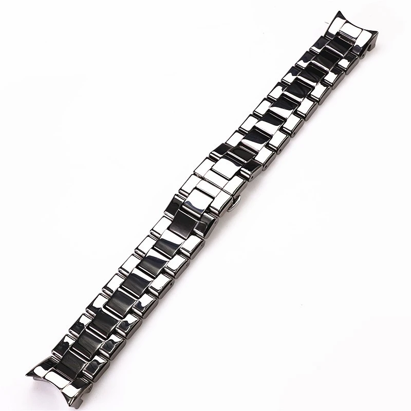 Ceramic Watch Strap Emporio Armani | Emporio Armani Ar1410 Band - 22mm  Silver Strap - Aliexpress