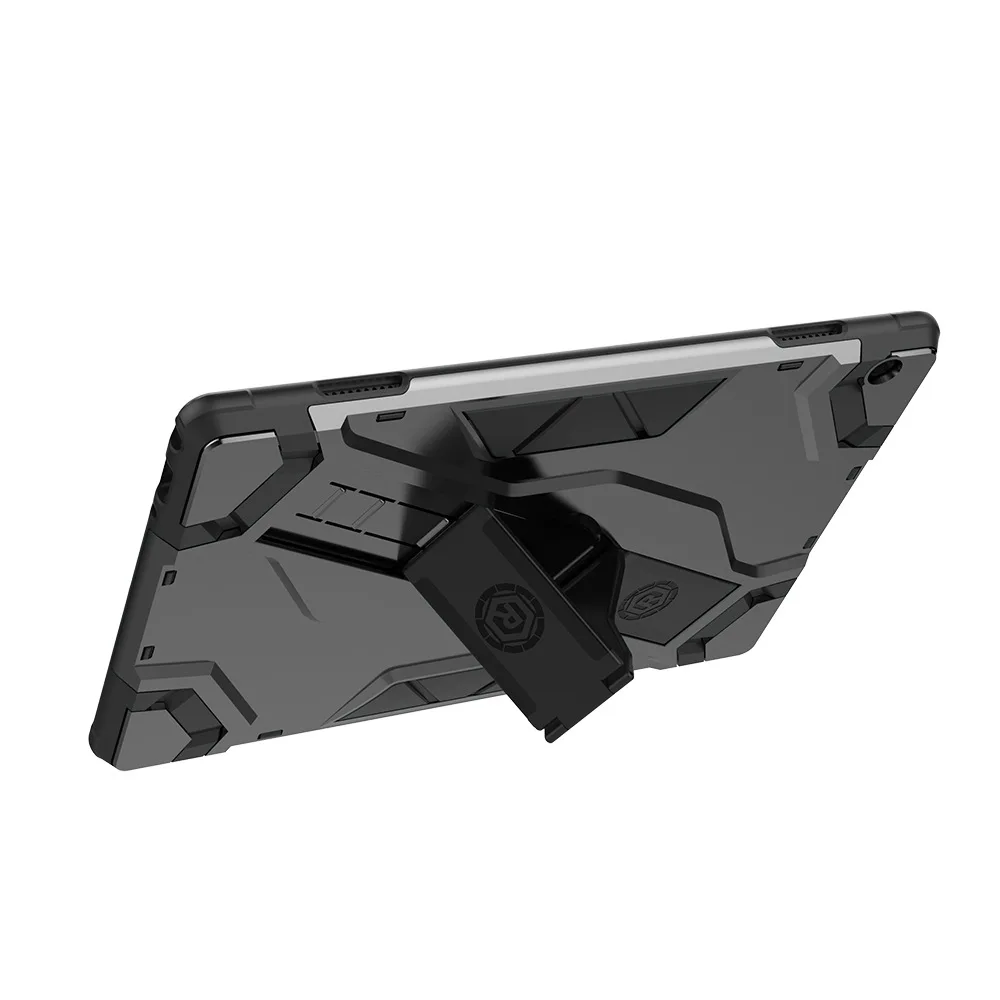 

Huapate for Lenovo Tab P10 10.1 inch TB-X605F flat protective shell military anti-fall creative bracket accessories