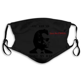 

Go ahead make my day! Clint Eastwood all colors all sizes Quality Men Mask women kid's PM2.5
