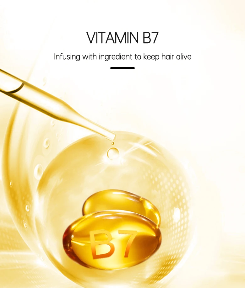 Hairinque Vitamin B7 Hair Growth Oil Prevent Hair Loss Serum Scalp