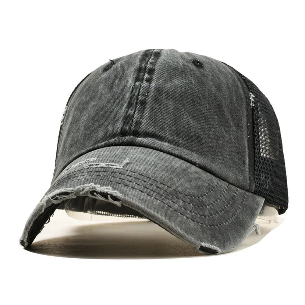

Baseball Cap Fitted Fashion Spring Hip Hop Casquette Breathable Mesh Travel Summer Adjustable Outdoor Sports Grinding Unisex Hat