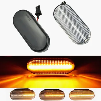 

2PCS Led Dynamic Side Marker Turn Signal Light Sequential Blinker Light Fit for VW Bora Golf 3 4 Passat Vento T5 Polo SB6 Sharan