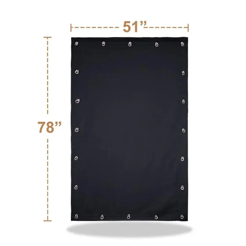 voile curtains 1PC Portable Sunshade Curtain Suction Cup Type Sun Cloth Foldable Blind Curtain Temporary Window Curtain for Home Use (Black) farmhouse curtains Curtains