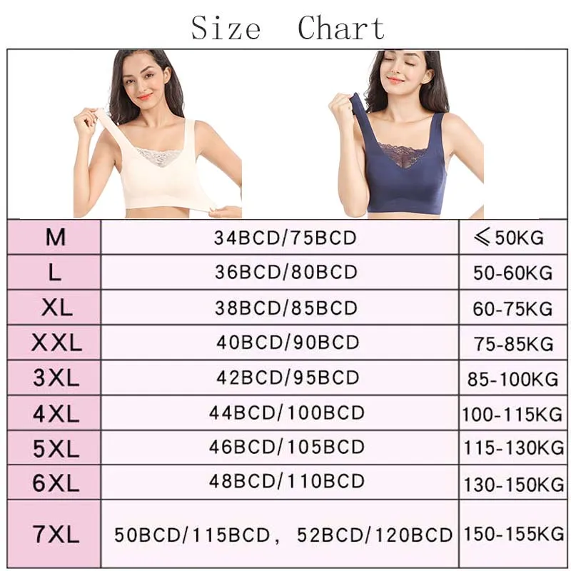 3pcs/set Plus Size Lace Bra Push Up Bralette Brassiere Bras For Women Solid  Color Cross Side Buckle Underwear Women Sleep Bra - Bras - AliExpress