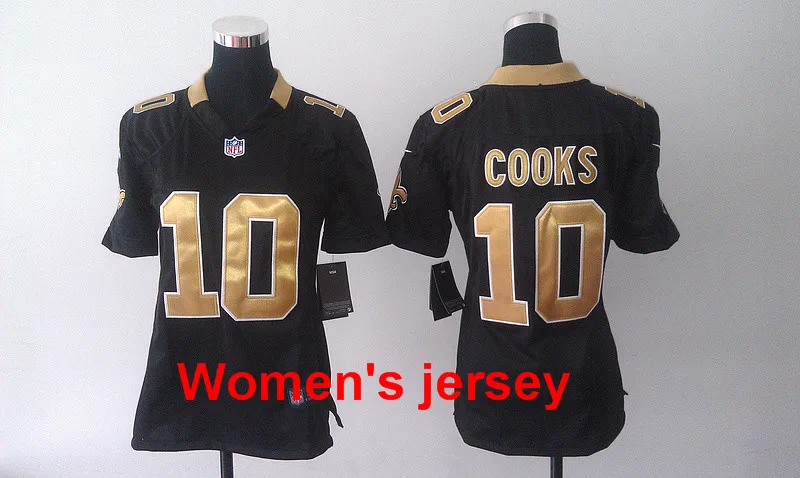 7 A+++ женские сшитые футболки New Orleans s ladies 9 Drew Brees 80 Jimmy Graham 10 Brandin Cooks 43 Darren Sproles - Цвет: 7