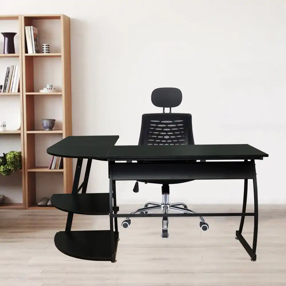 Home And Office L Shaped Computer Desk Corner Desk Work Station