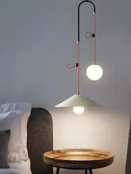 Современный прикроватный светодиодный подвесной светильник в скандинавском стиле лампа для спальни в стиле модерн минималистичный
