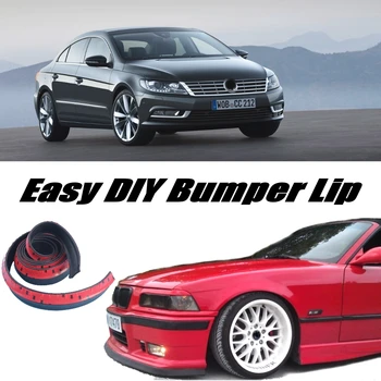 

Bumper Lip Deflector Lips For Volkswagen VW Passat CC Front Spoiler Skirt For Tuning View / Body Kit / Strip