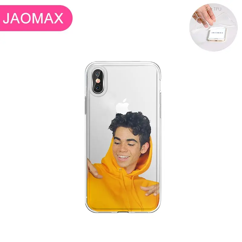 Прозрачный мягкий силиконовый чехол Jaomax Cameron Boyce для iPhone 11 5S SE 6 S 7 8 Plus X Xs Max Xr Чехлы