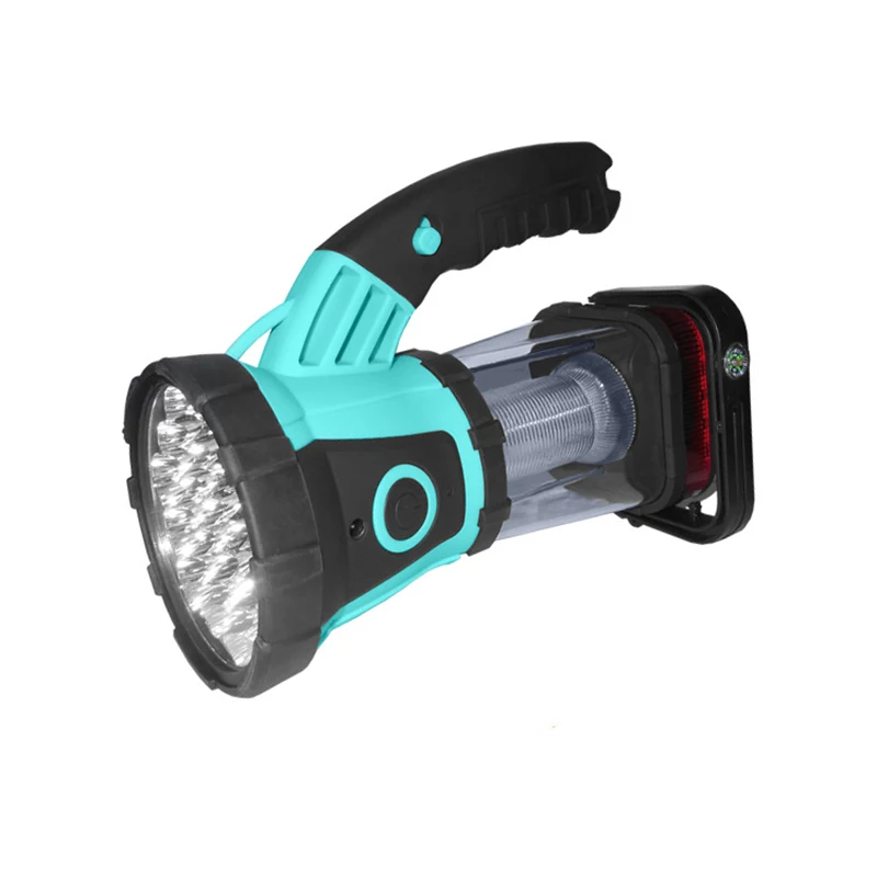 

Outdoor camp portable camp light USB charging warning light with flashlight multifunction LED emergency light.