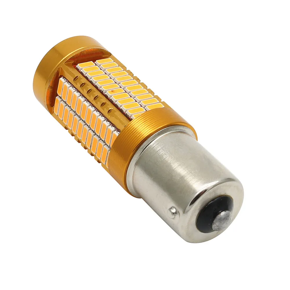 Светодиодный задний светильник s 2X1156 BA15S 4014 106SMD P21W Белый светодиодный тормозной задний светильник DC 12V 750LM автомобильные аксессуары# Ger