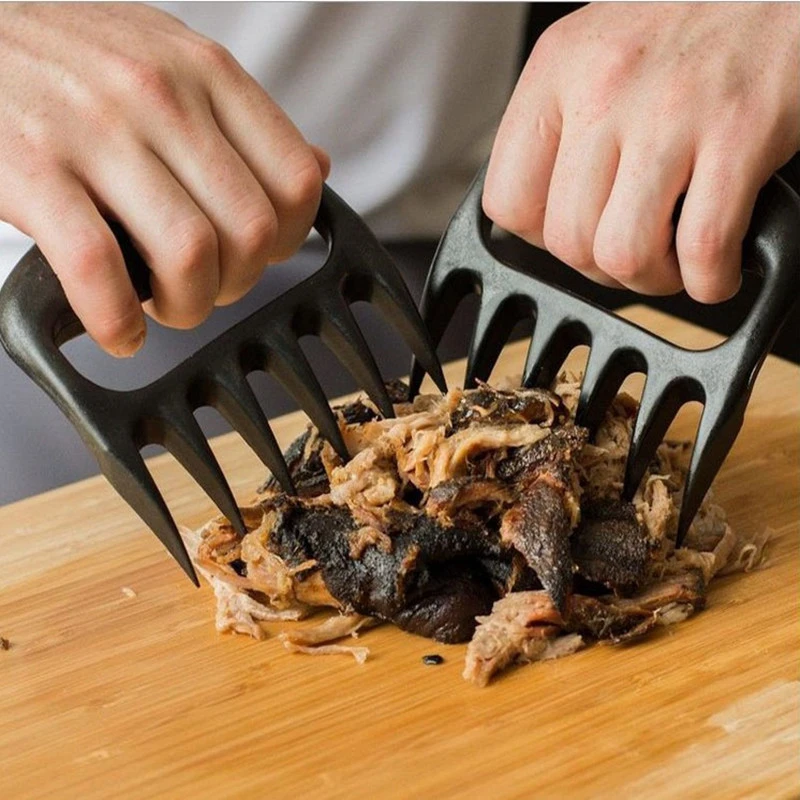 1 шт. медвежьи когти вилка для барбекю ручная тяга мяса Shred разделочная свинины