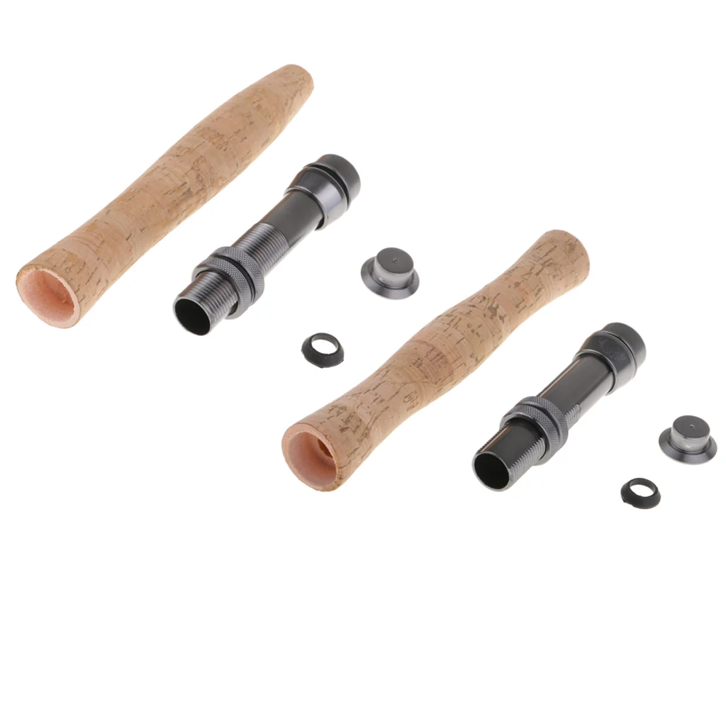 

Cork Fly Fishing Rod Handle Grip with Reel Seat for Rod Building or Repair