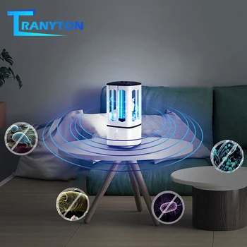 

Smart UV Sterilizer Bactericidal Light Chargeable Ultraviolet Disinfection Light Portable LED Germicidal Lamp for Car Pet House