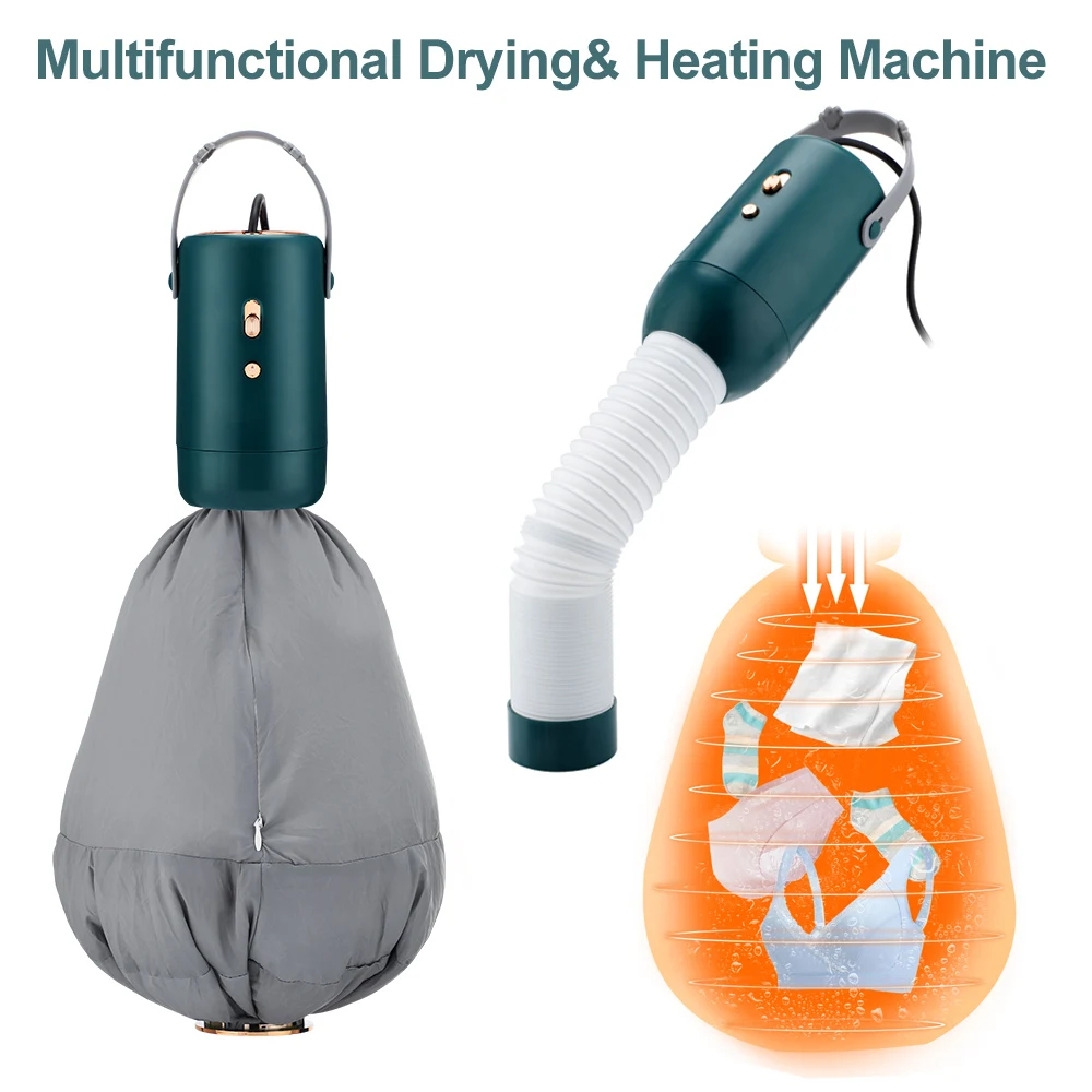 Electric Clothes Dryer Fan Heater Portable Heating and Drying Machine