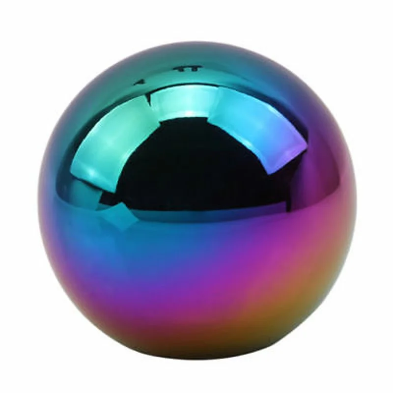 1PC Universal Car Manual Gear Shift Knob Shifter Lever High Quality Round Ball Styling Auto Interior Decoration Accessories