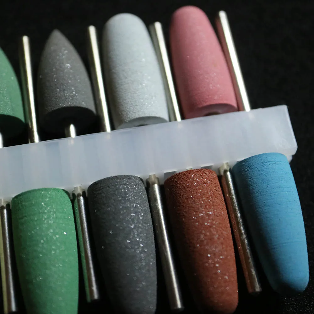 10pcs Dental lab Polishers Teeth Polishing Kit for Denture Acrylic