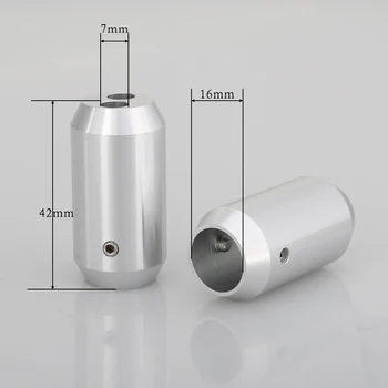 

Audiocrast 4x hifi Speaker Audio RCA Cable Wire Pants Boots Y Splitter 16MM Pant