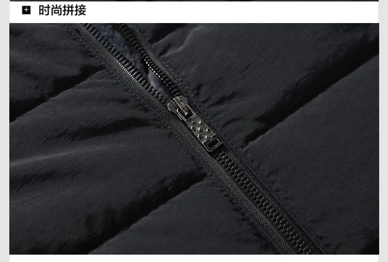 Мужское зимнее пальто, Новая Стильная хлопковая стеганая одежда в Корейском стиле, мужская одежда среднего возраста, пуховая куртка с хлопковой подкладкой