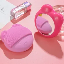 Стиль Wechat бизнес дренажный грунт акыионные подарочные силиконовые гель Очищающая система Электрический инструмент лицевой чистки