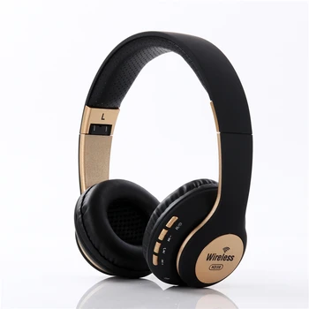 

New KD38 fashion foldable wireless + wired bluetooth headphones headset support SD card music Gaming Earphones with microphone