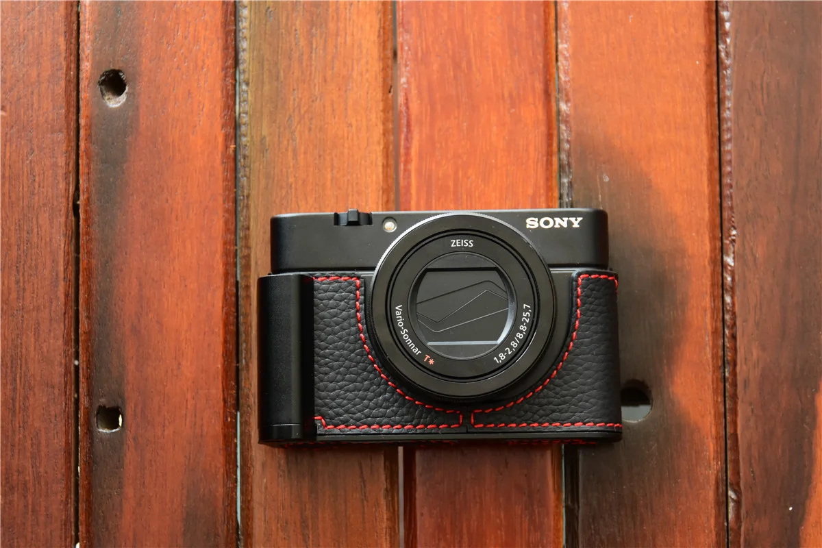 L кронштейн Quick Release/L Пластина для sony RX100 II III IV V VI VII кожаный чехол для камеры Сумка