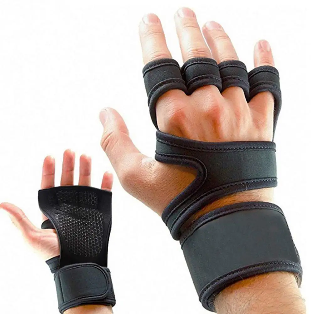 Gants musculation unisexes demi-doigts - Gant Univers