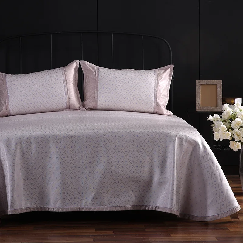 

Dohia Foldable Bed Sheet Type Viscose Summer Sleeping Mat Kit Summer kong diao xi Soft Seat Three-piece Set Machine Washable