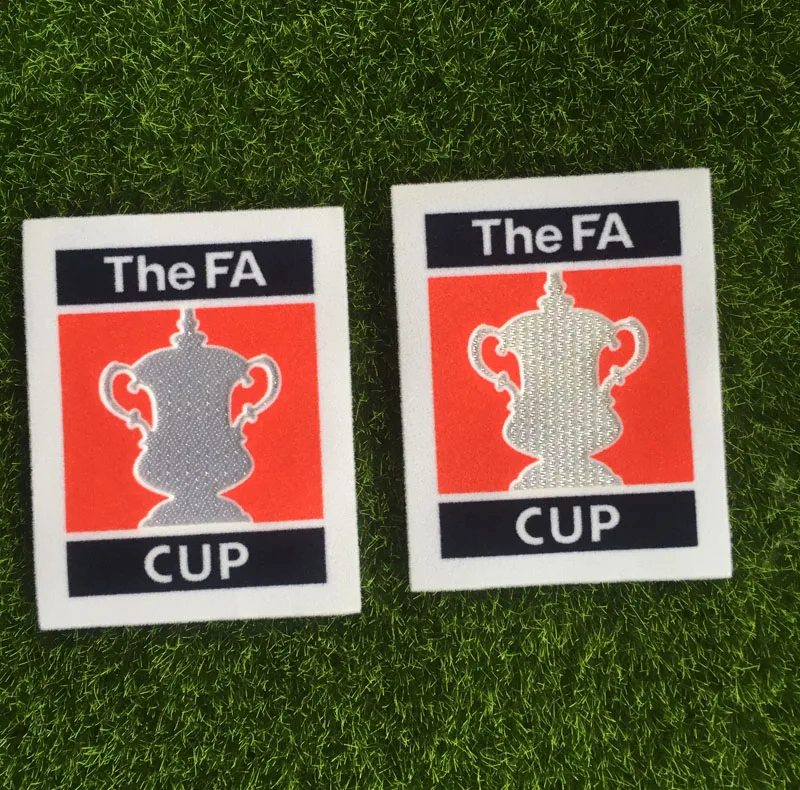 FA Cup Patch FA commerity shield футбольный значок бархатный кашемировый материал