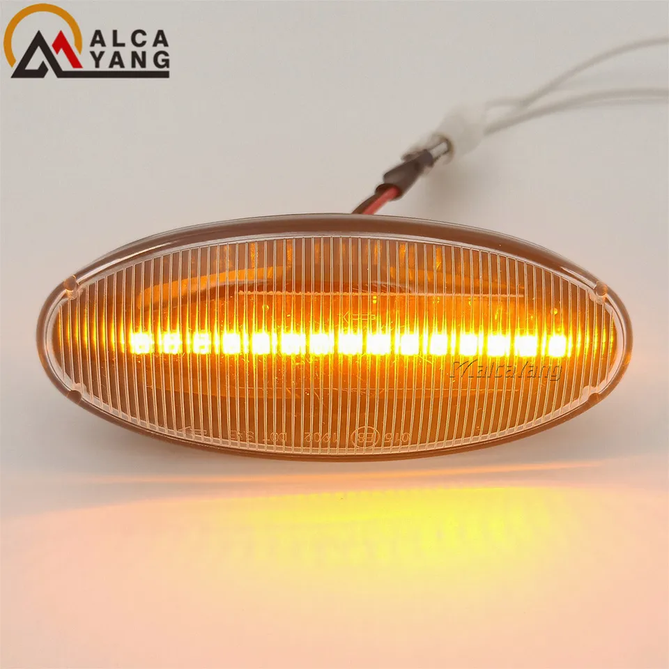 Kit Luci LED Laterali Dinamiche Per Nissan Navara D22 NP300 Frontier PickUp (1998-2005) - Frecce Anteriori