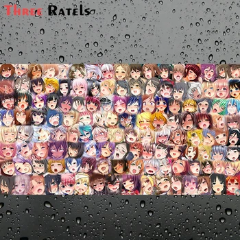 

Ahegao FC698 Hentai Anime waifu pleasure face Vinyl Film Car Stickers Waterproof Car-Styling Wrap Auto Vehicle Detailing