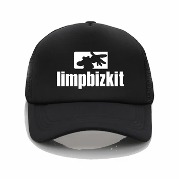 

Fashion hats limp bizkit logo baseball cap Men women summer Mesh cap trucker cap baseballcap boys