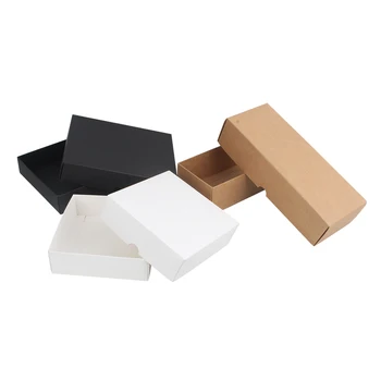 

Kraft boutique Custom logo printing Beauty perfume cosmetics packaging paper box cover and bottom gift shipping packing boxes