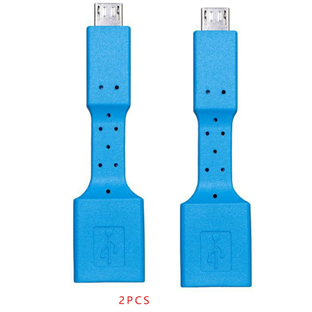 NO.3 2 шт микро OTG USB 3,0 конвертер кабель адаптер совместимый для телефона Android/samsung/HUAWEI - Цвет: NO.3